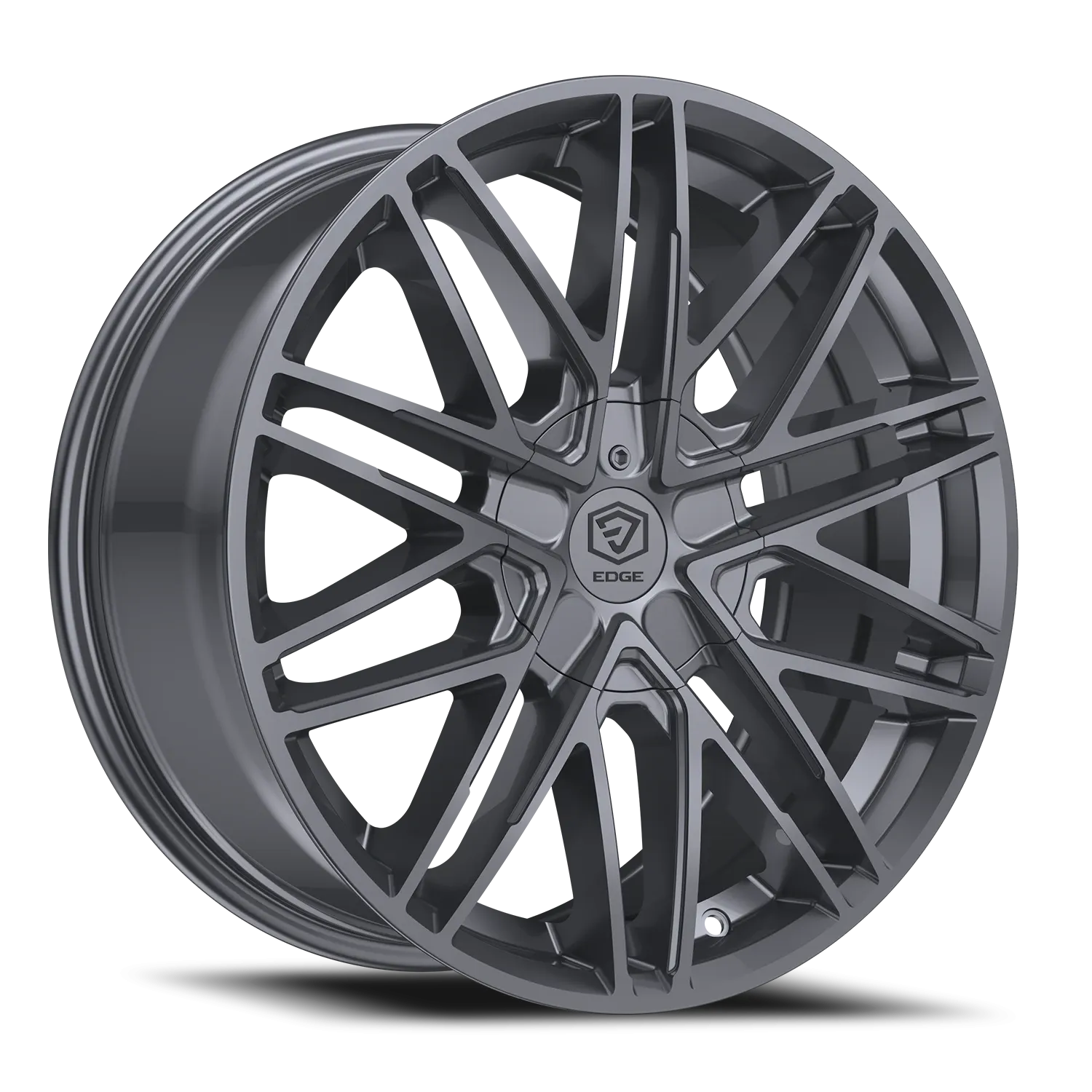 EDGE OFF ROAD 305BM 20X9 GLOSS BLACK W/MILLED ACCENTS